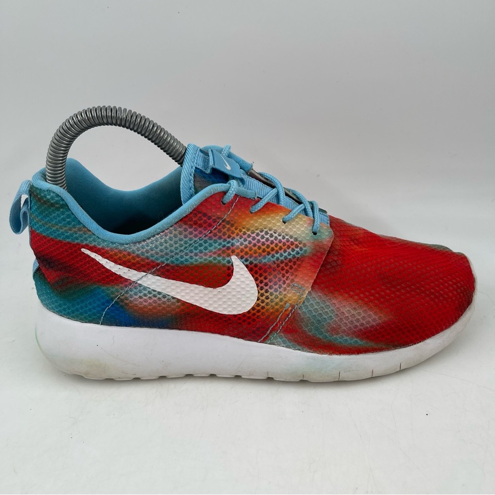 Nike Unisex Kids - Size 5 Y - Roshe Run “Rainbow Sherbet” Running Shoes